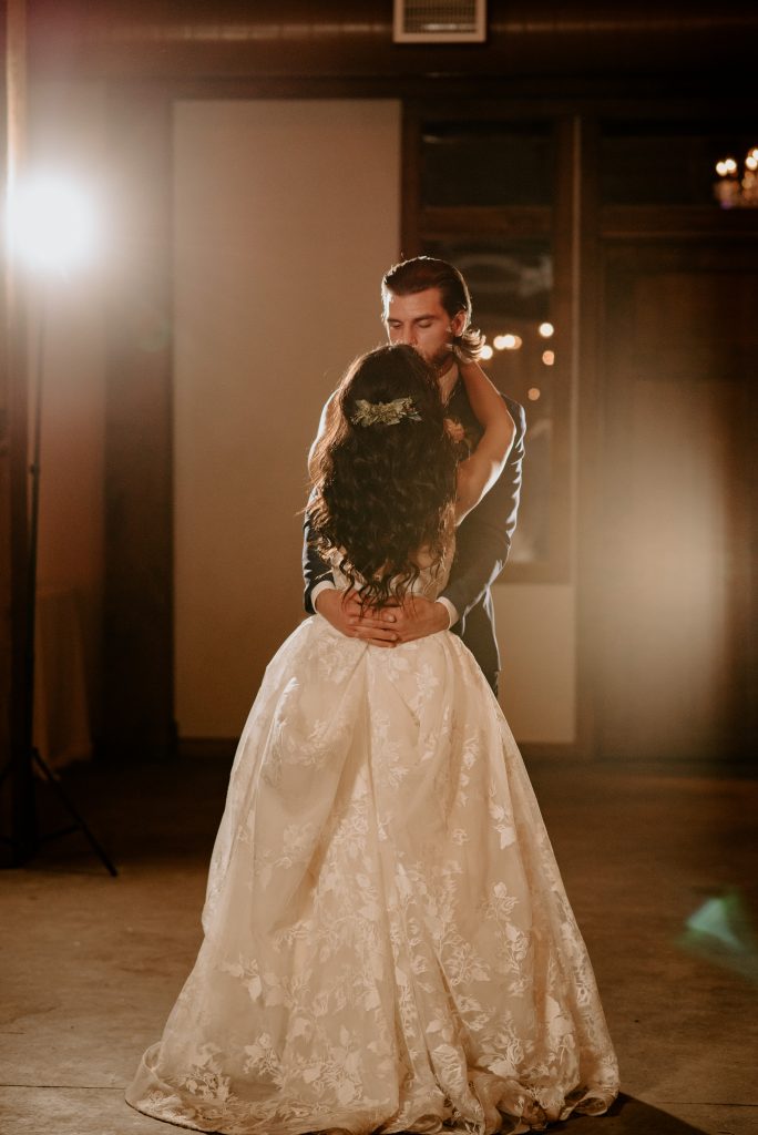 Winter Wedding at the Pine Tree Barn