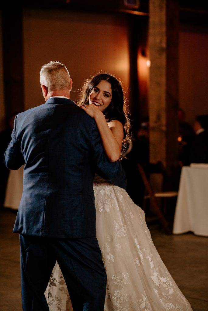 Winter Wedding at the Pine Tree Barn