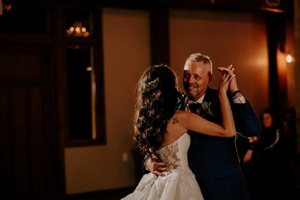 Winter Wedding at the Pine Tree Barn