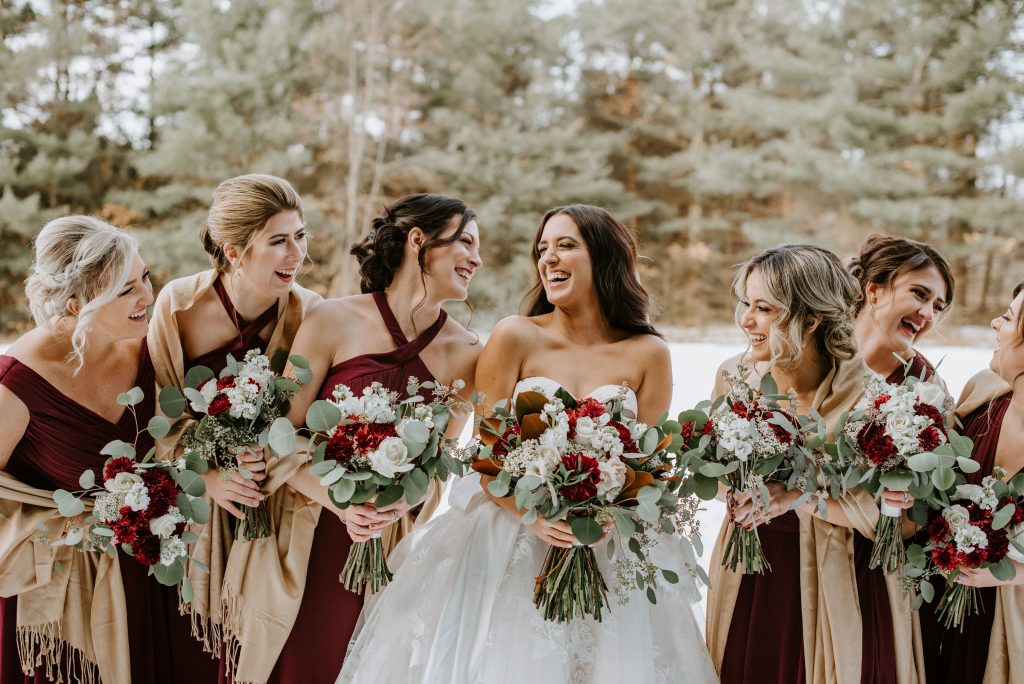 Wedding at the Pine Tree Barn